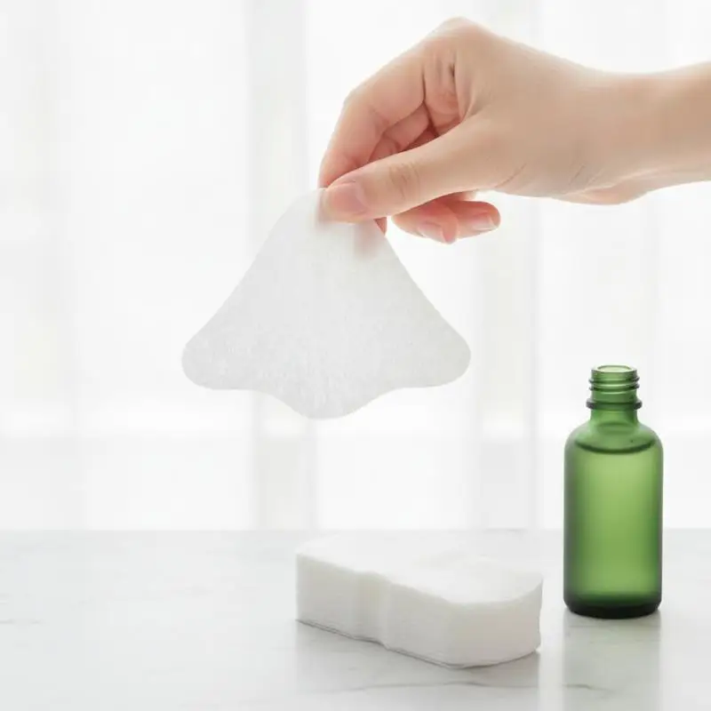 Disposable Nasal Masks Wrap 100Pcs High Quality Soft Face Film Suitable for Beauty Salon Home Skincare Makeup Use