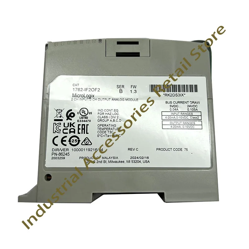 New Original 1762-IQ32T 1762-IF2OF2 1762-OB32T  1762-OB32Tcable  One Year Warranty Warehouse Spot Fast Delivery