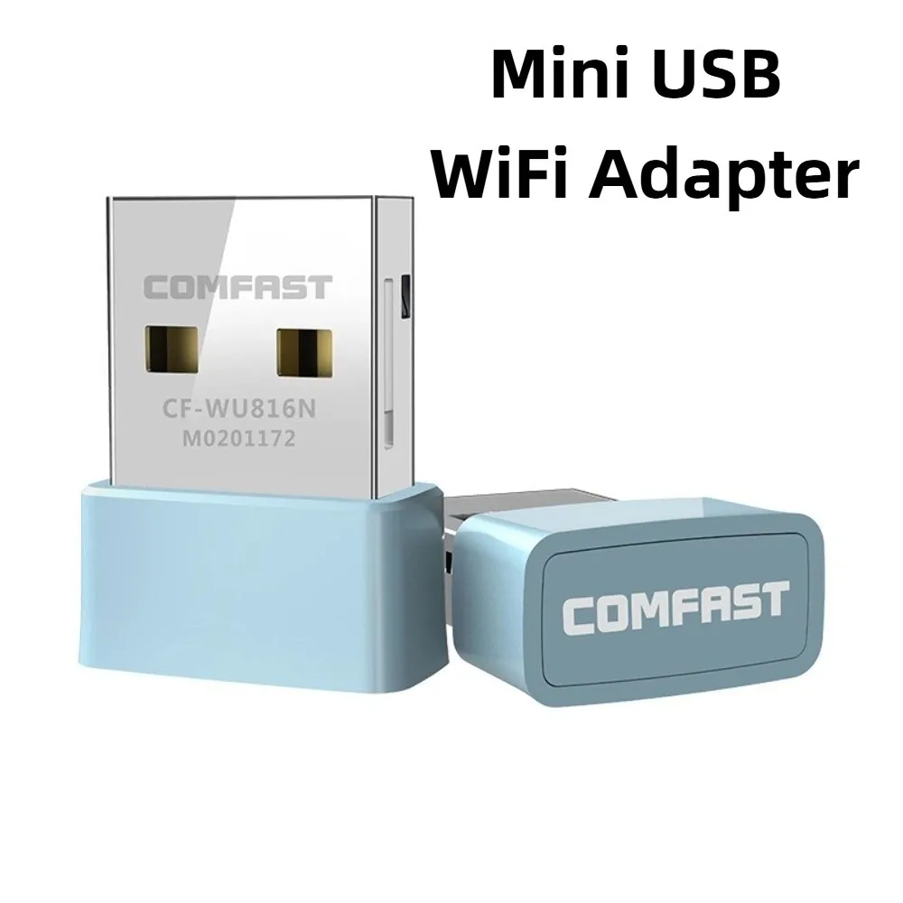 

CF-WU816N Mini USB WiFi Adapter 150Mbps Transmission USB Network Card 2.4G Driver Free Wireless WiFi Receiver PC/Laptop