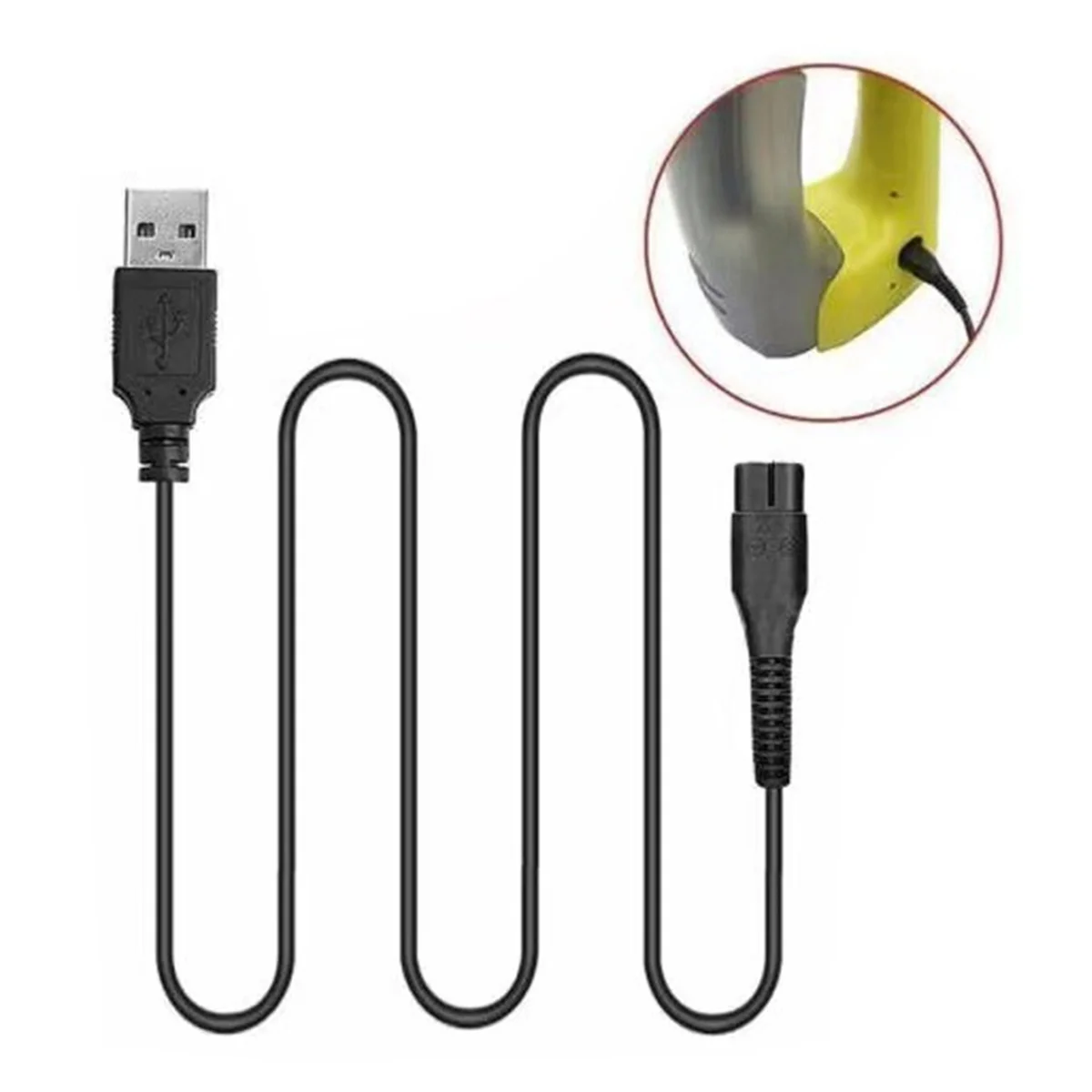 ABKR-Rechargement USB pour aspirateur Karcher WV1/ WV1 Plus/ WV2/ WV5/ WV60, câble d'alimentation 5.5V