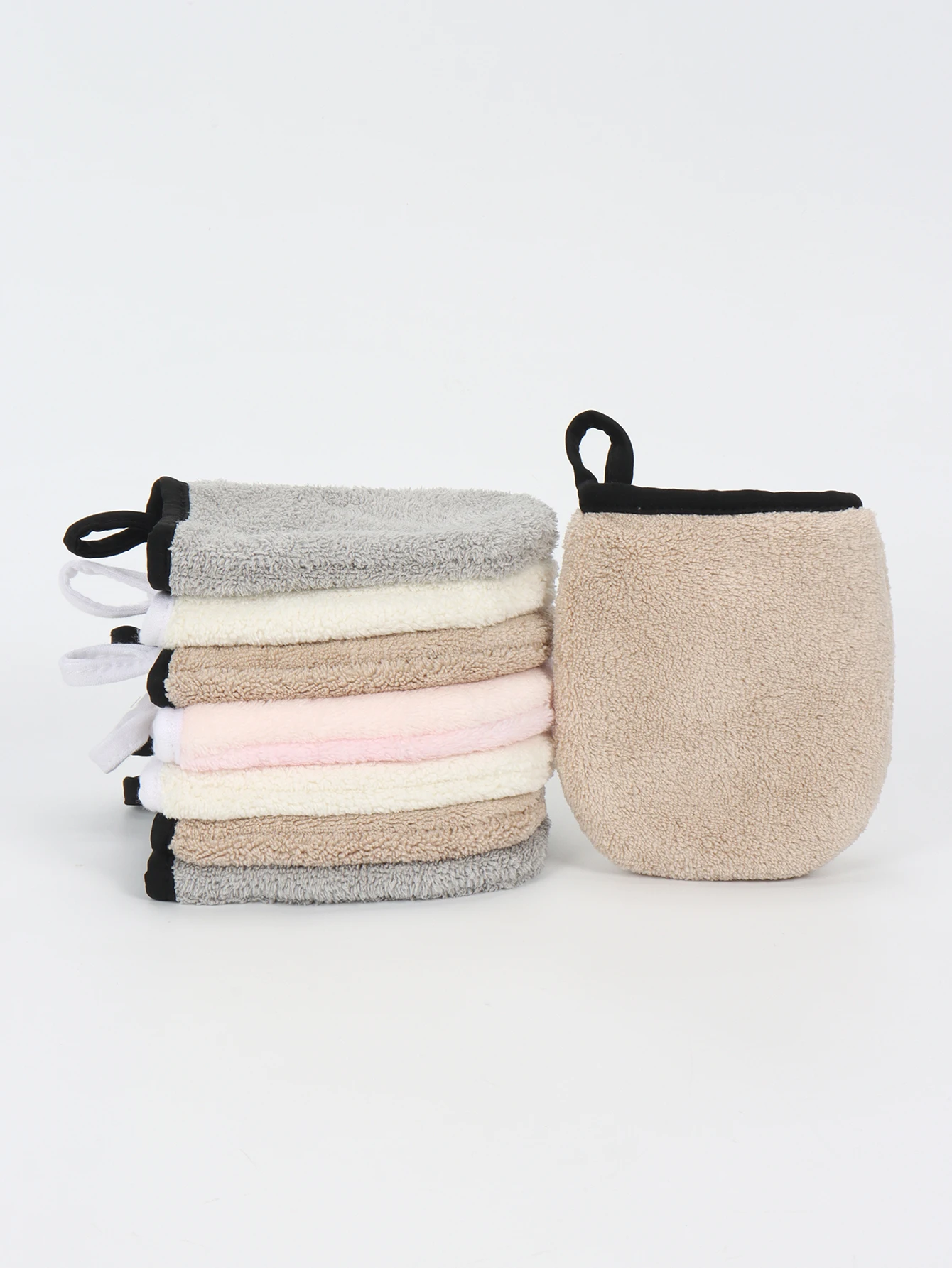 3 قطع من قفازات مزيل المكياج، أدوات تنظيف الوجه قابلة للغسل وإعادة الاستخدام، مناسبة لجميع أنواع البشرة. #6