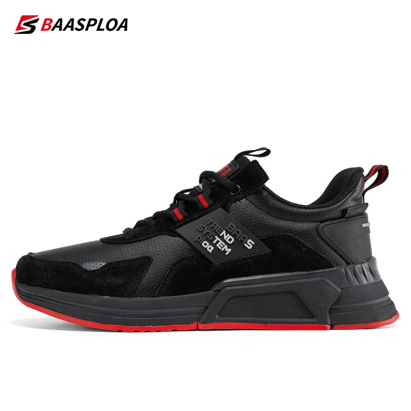 Baasploa 2021 New Arrival męskie trampki antypoślizgowa amortyzacja Outdoor buty kempingowe oddychające Tenis Walking buty do biegania