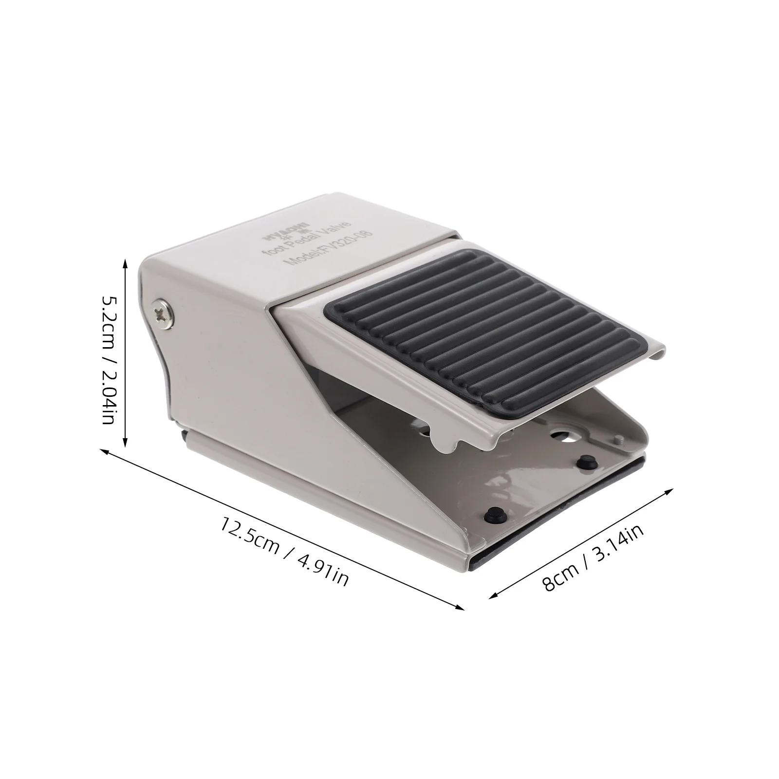 Válvula pneumática de pedal de ar, interruptor de válvula de pedal, válvula pneumática, pedal de pé, interruptor de ar