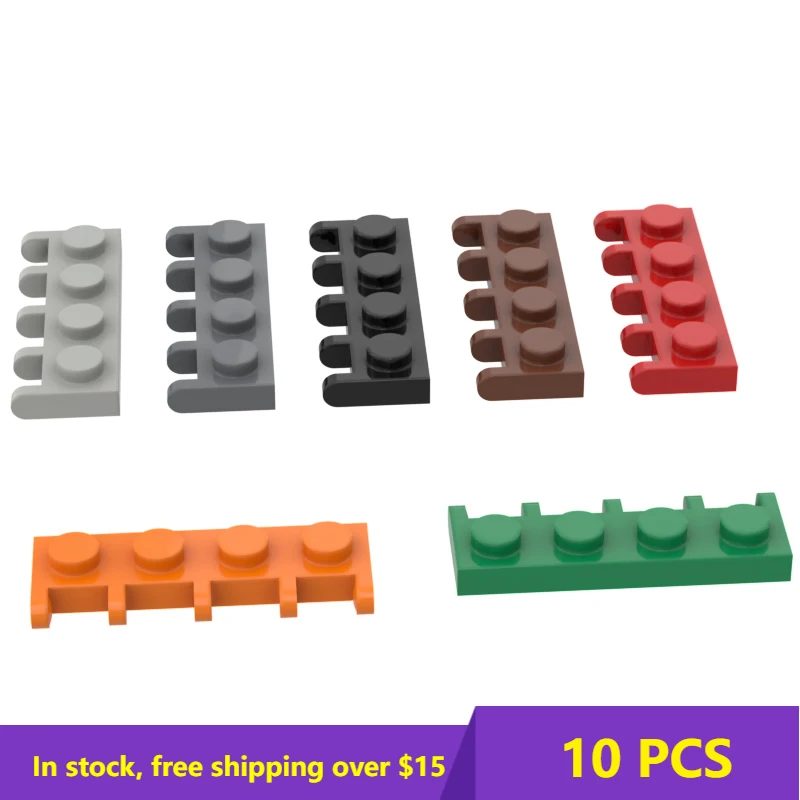 

10PCS Bricks Compatible Assembles Particles 4315 1x4 Vintage Joint Board Building Blocks Parts Educational Gift Toys for Kids