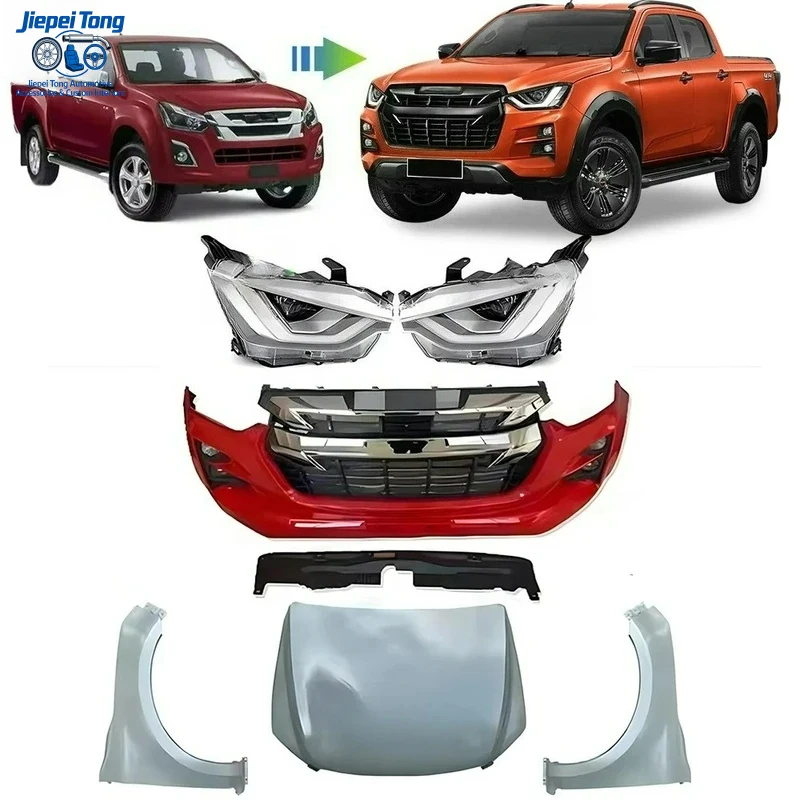 

Для D-Max (обновление до версии 2020) Агрессивный стильный карбоновый обвес 2016-2019