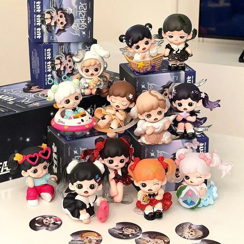Tnt Zoraa Starry River In Memories Series Blind Box Anime Figure Decorazione da Scrivania Modello da Collezione Mystery Box Regalo a Sorpresa Giocattolo