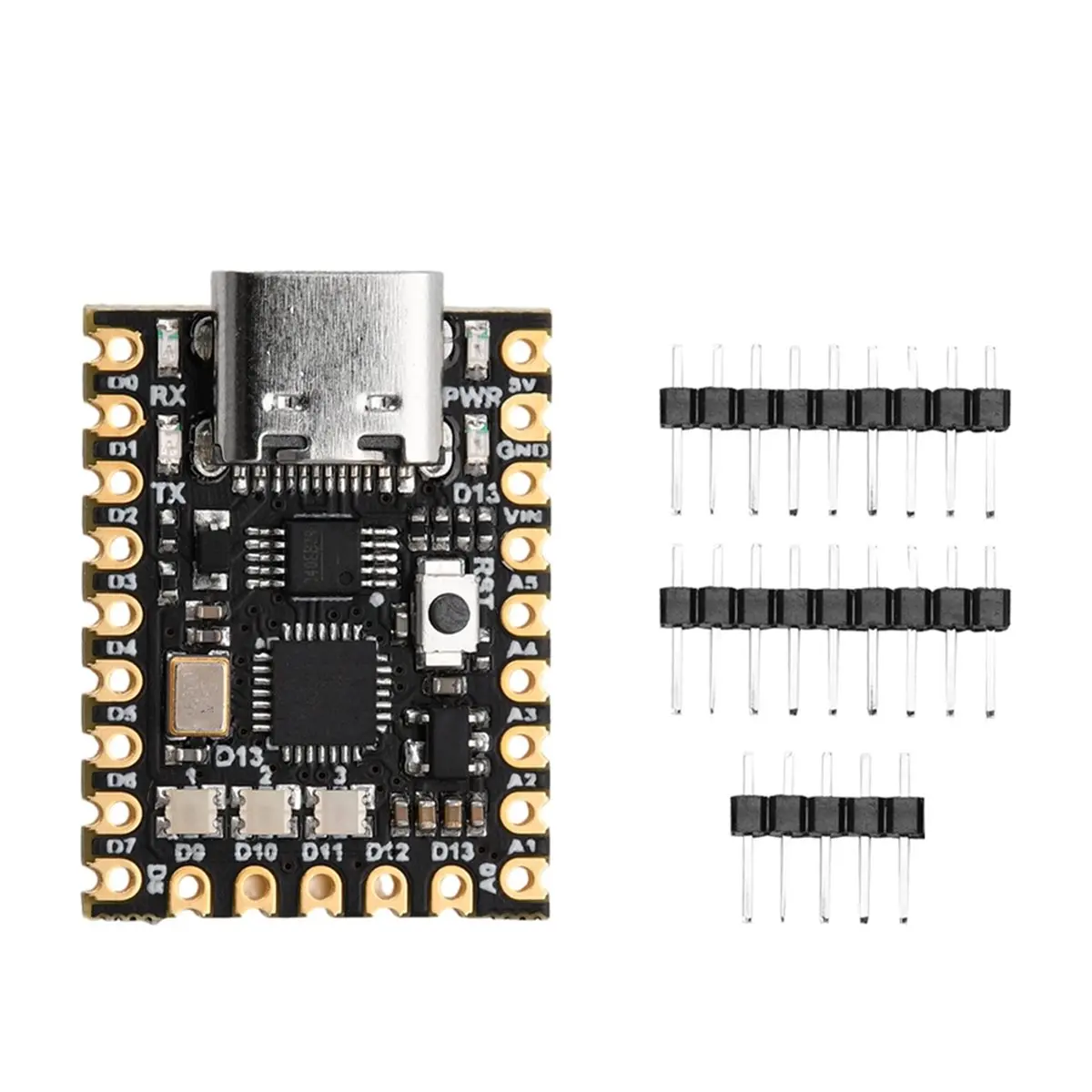 A64I Microcontroller Board for Supermini Nano Mini Atmega328p Chip CH340 Serial Port with Type-C,Development/Expansion Module