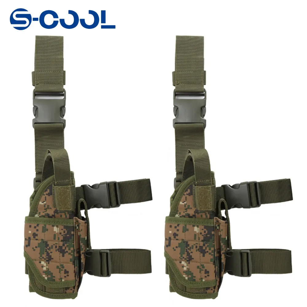 Tactical Tactical Bag Men Waterproof Camping Hunting Molle Pack Drop Leg Bags Durable Shooting Hiking Airsoft Waist Bags