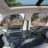 Car Window Sunshade Cover Sun UV Protection Auto Front Rear Black Window Curtain Side Glass Mesh Sunshades Accessories 2