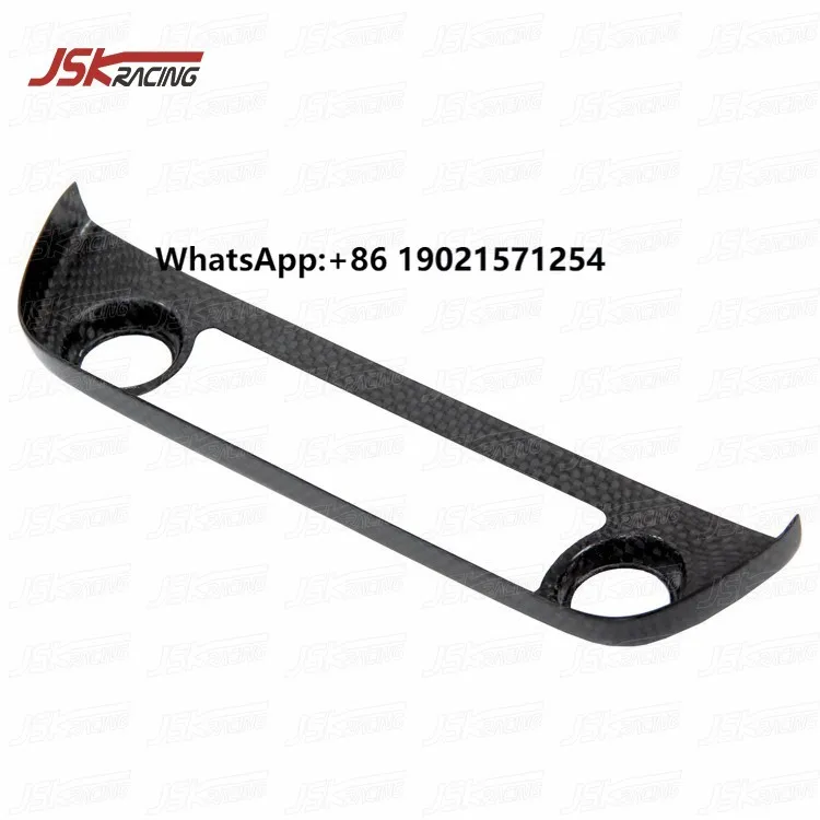 

OEM STYLE DRY CARBON FIBER INTERIOR AC CONTROL PANEL (PLAIN WEAVE) for 2017-2020 FERRARI 812