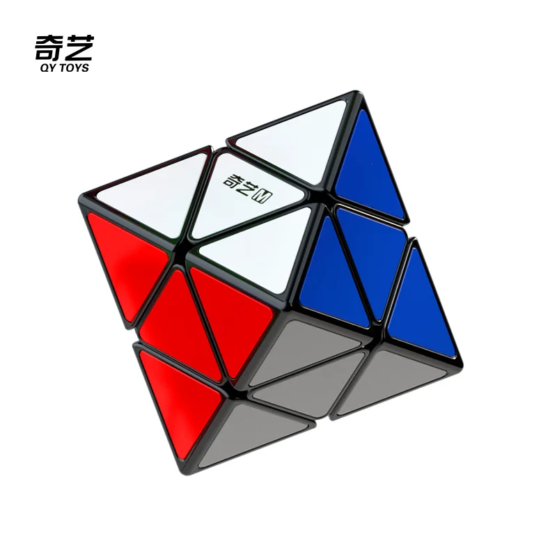 [JudyCube] QIYI Skewb Diamante Cubo Mágico Magnético Qiyi Octaedro de Segundo Ordem Brinquedos para Aliviar o Estresse Cubo de Quebra-cabeça