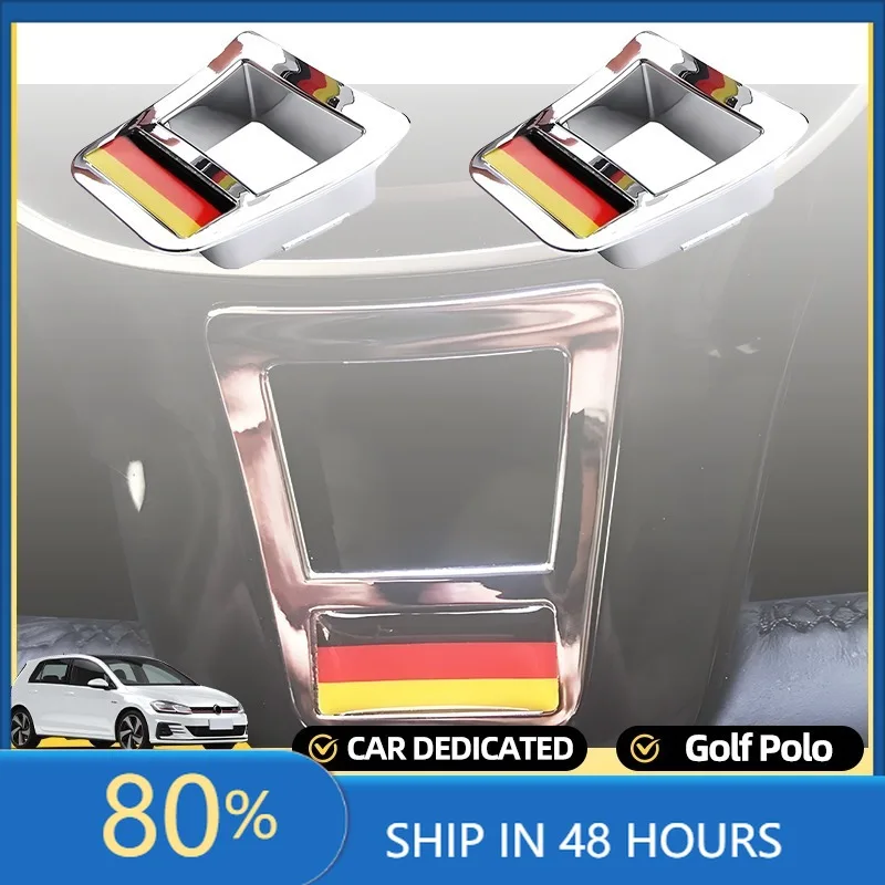 

Гольф Горячий для VOLKSWAGEN VW Чехол для ключей Автомобильная эмблема Наклейка на руль для Volkswagen VW Golf Polo Passat CC Tiguan Rline J