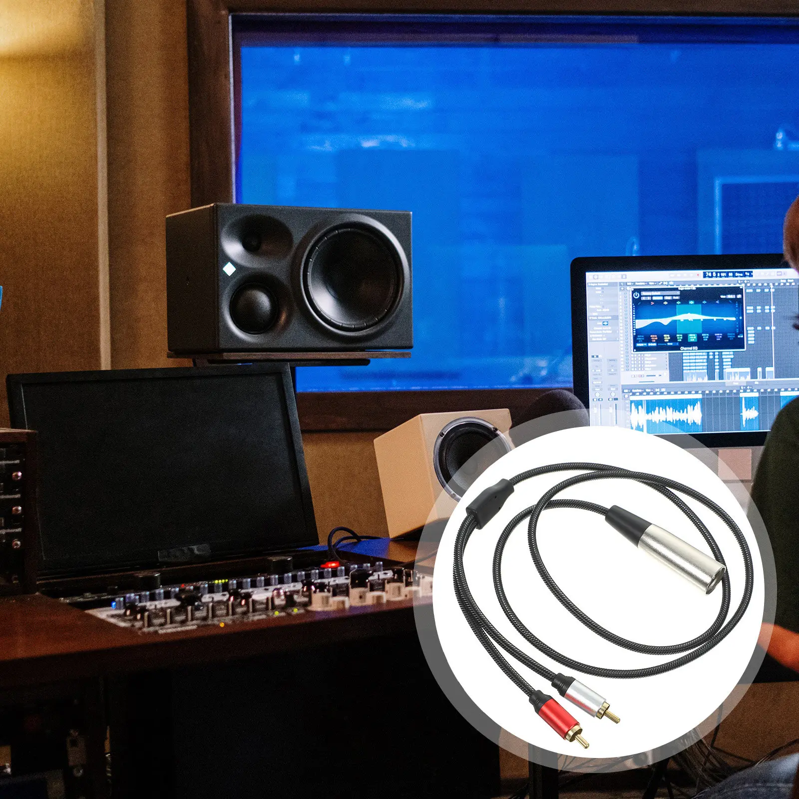 Xlr To Rca Audio Ca…