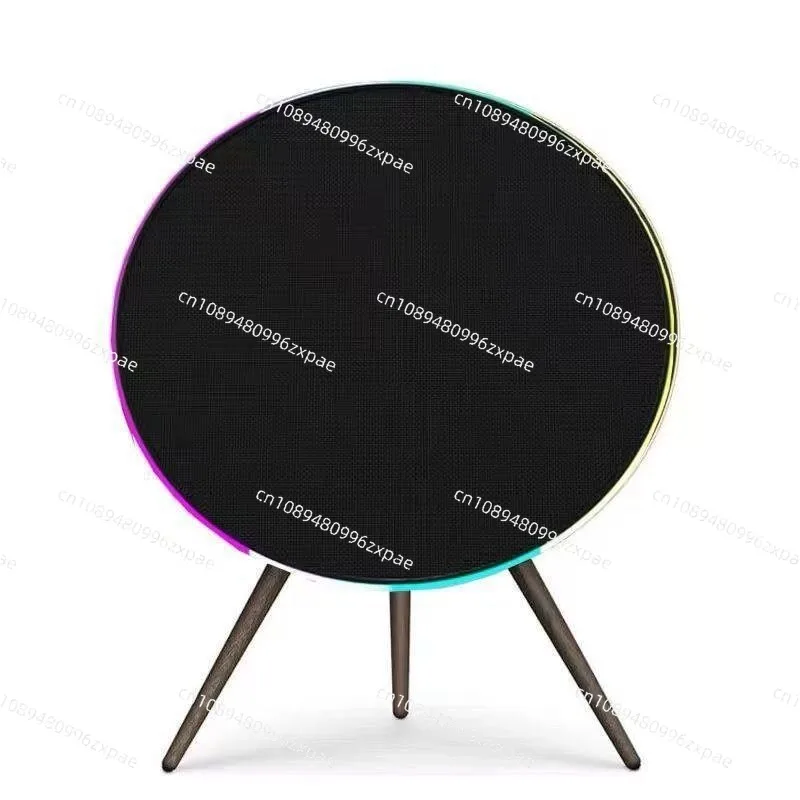 1:1 High-Quality 100W High-Power D23 Flying Saucer Speaker Creative Round Disk Tabletop, Powerful Stylish Flying Saucer Speaker