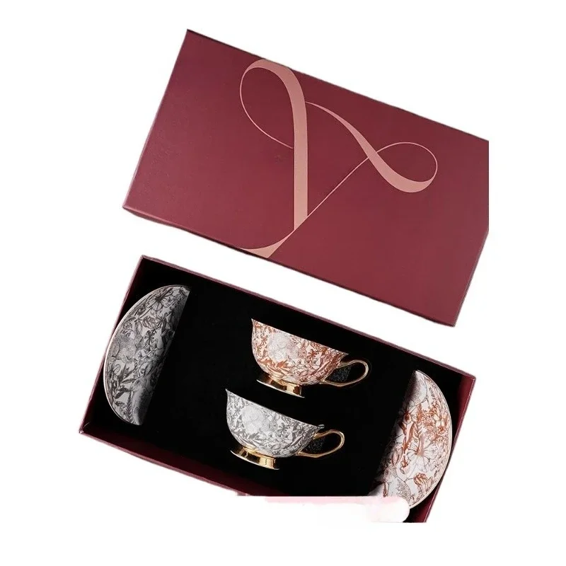 Coffee cup set, European style small luxury small exquisite set