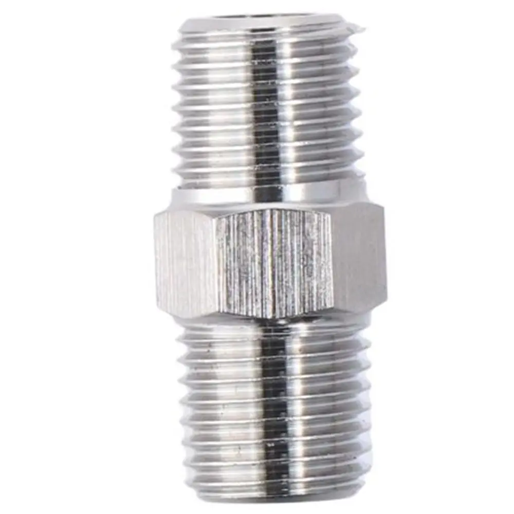 1 Pcs 304 Stainless Steel Forging Hex Nipple, 1/4