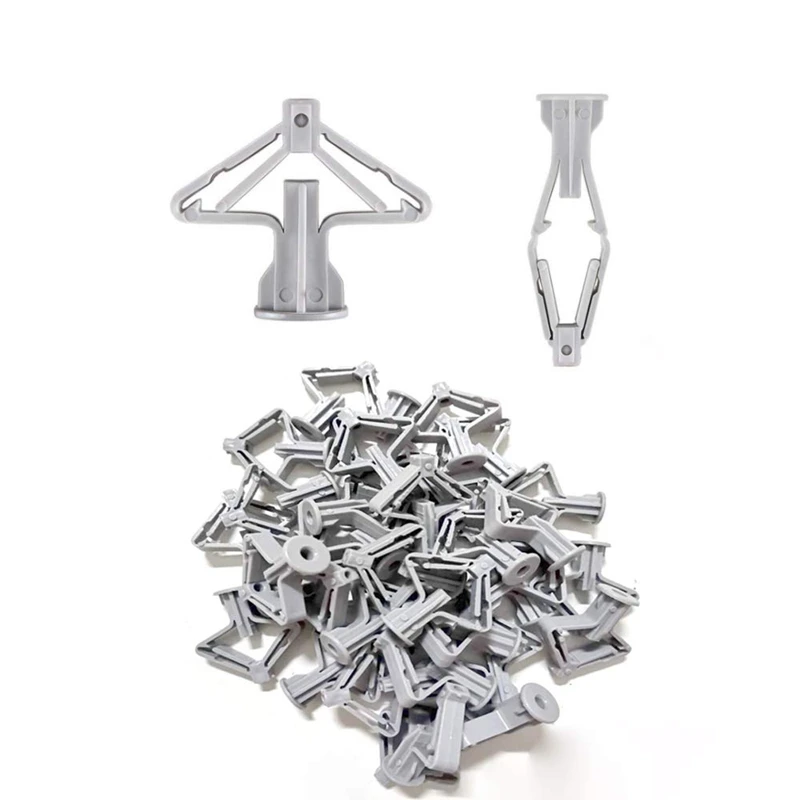 200 Pcs M8 Aircraft Expansion Bolts Anchors Plugs Screws Tube Pipe Expansion Screw For Gypsum Board Hollow Wall