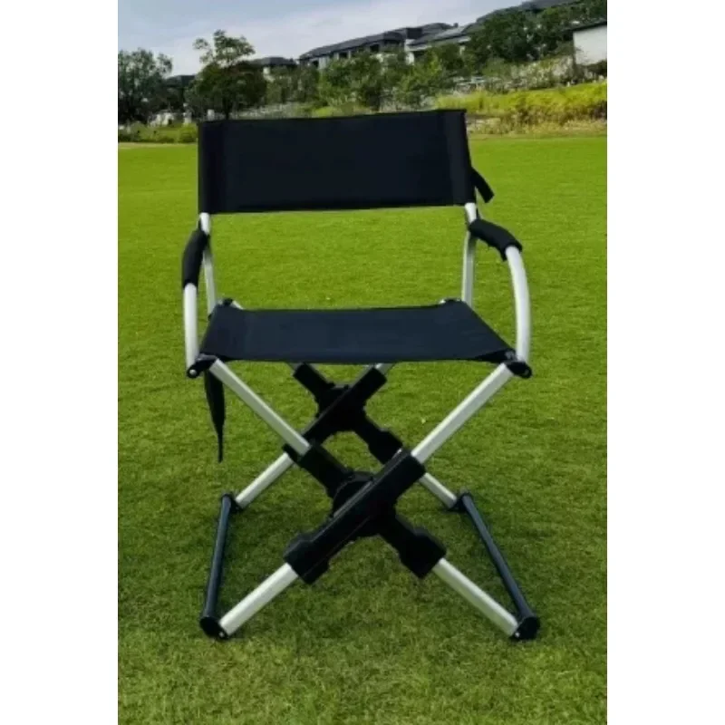 Lightweight Aluminum Folding Camping Chair With Backrest Portable Outdoor Leisure Seat For Beach Picnic Camping Travel