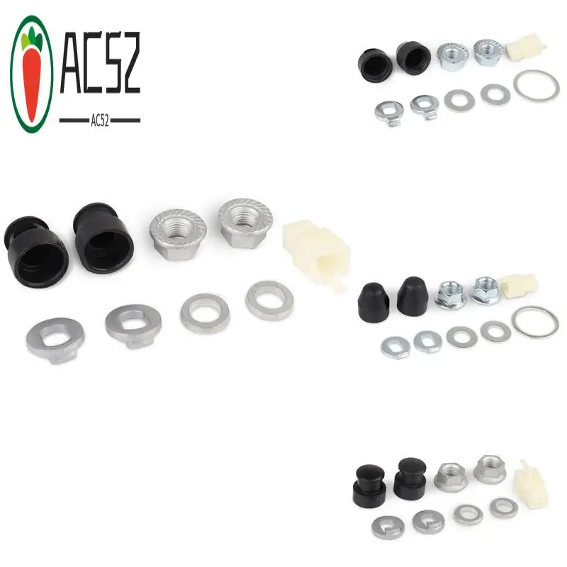 

AC52-E-Bike электрическая велосипедная ступица, ось двигателя, стопорная гайка/стопорная шайба/прокладка/крышка гайки с валом 12 мм