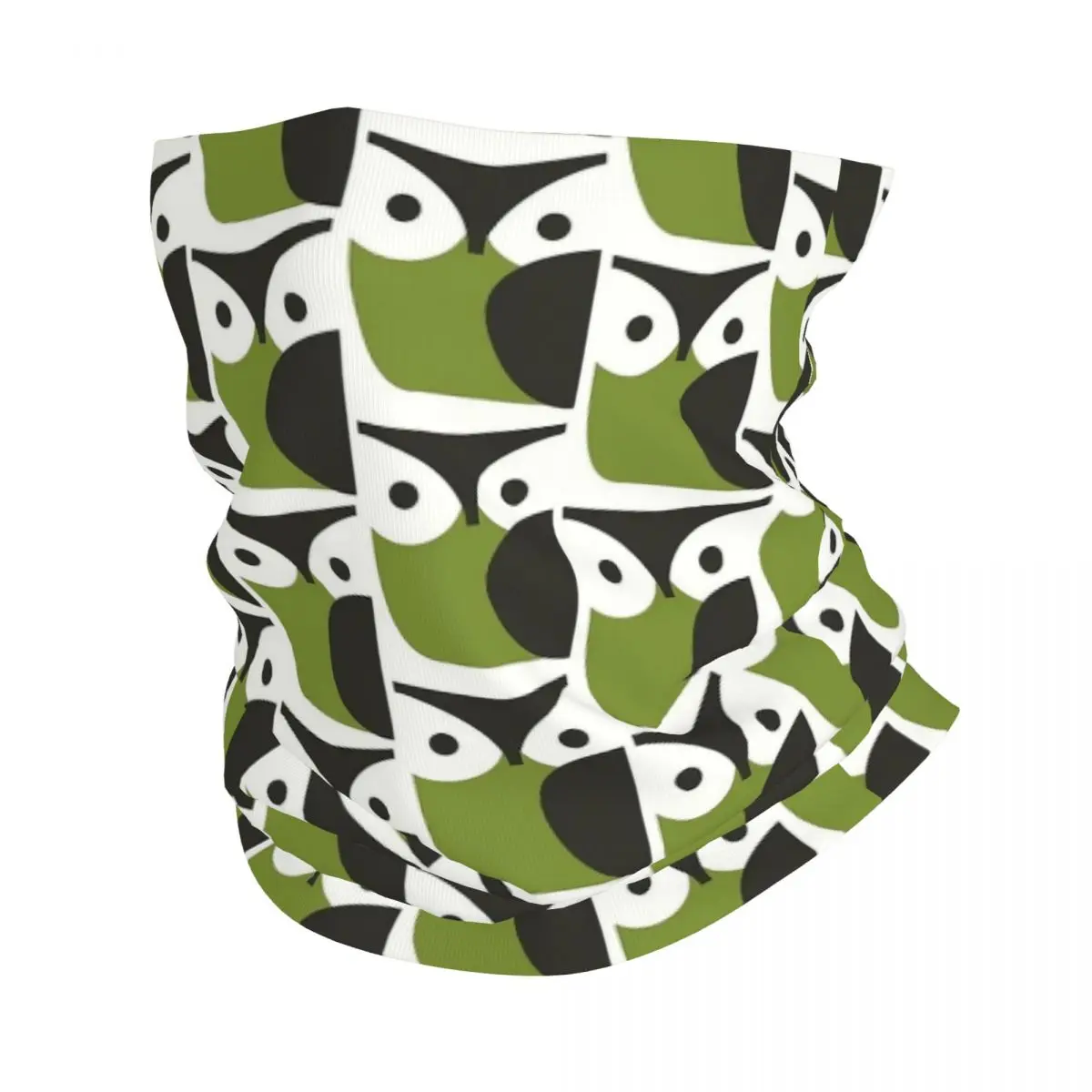 Orla Kiely Cute Owl Bandana Neck Gaiter Printed Balaclavas Wrap Scarf Multi-use Cycling Hiking for Men Women Adult All Season