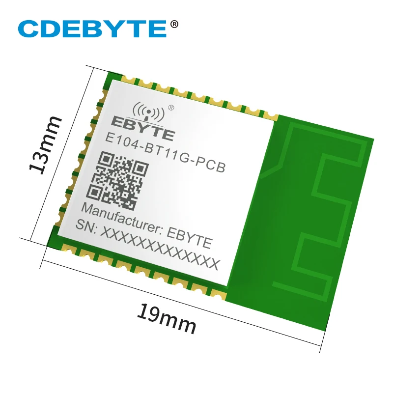 EFR32 Blutooth Module BLE 2.4GHz Mesh Networking 20dBm Ad Hoc EBYTE E104-BT11G-PCB Smart Home PCB Wireless Transceiver Reciever