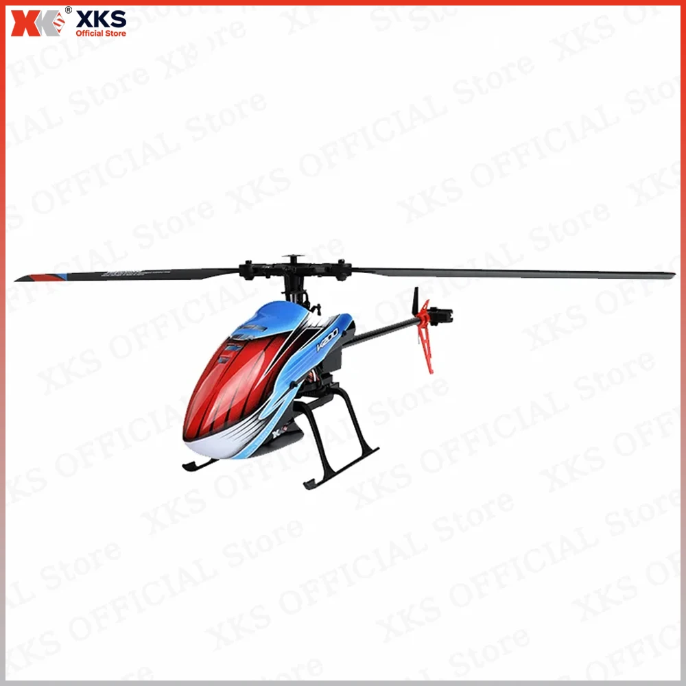 XKS WLtoys K200 RC Helicopter 2.4Ghz 4CH 6-Axis Gyroscope Fixed Height Single Blade Propeller Remote Control Toy Gift for Kids