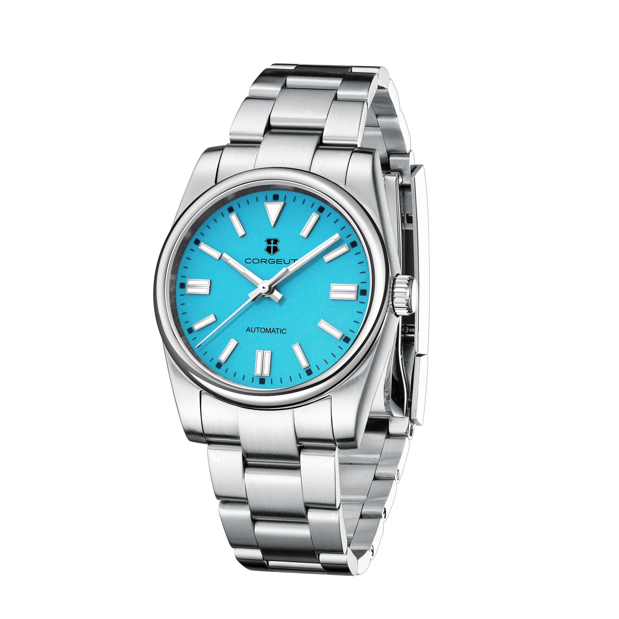 

Corgeut 36 мм 39 мм мужские часы NH35 автоматические механические с сапфировым стеклом роскошные наручные часы мужские часы для мужчин