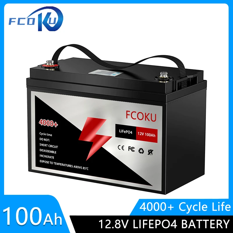 

12V 200Ah LiFePO4 Battery Built-in BMS for RV Replacing Most of Backup Power Home Energy Storage Off-Grid Replacement Battery