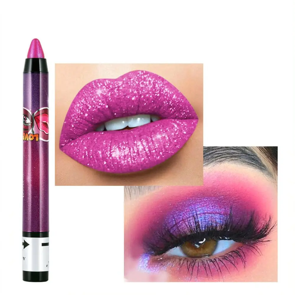 For For Kiss Susy Smooth Eyeshadow Pencil Set Waterproof Matte Shimmer Eyeliner Cream Durable Eye Makeup Cosmetic Beauty Wand