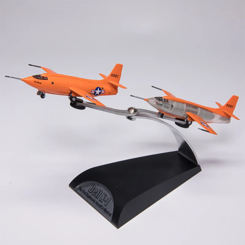 

Масштаб 1:144 BELL X-1 SONICE BREAKER 51021, сверхзвуковая тестовая модель самолета, статический дисплей, коллекционная игрушка в подарок