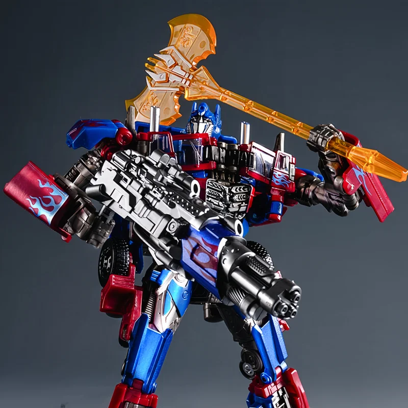 Robôs De Transformação Filme De Liga Optimus Prime Figura De Ação, Tamanho Grande Modelo De Brinquedos, Coleção Em Caixa, Presentes De Aniversário, Mercadorias Spot