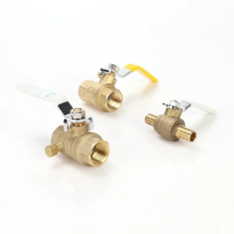 High Quality Lead-Free Brass Ball Valve with Handle Female Thread Pipe Fittings High Quality Plumbing Brass Ball Valve