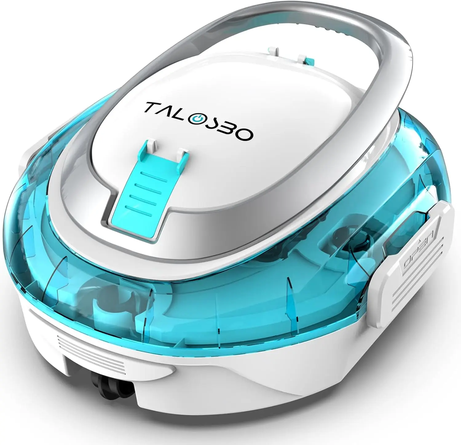 Robotic Pool Cleaner with Dual-Layer Filtration, 90-Min Runtime, Cordless Vacuum for Above-Ground & Flat Pools