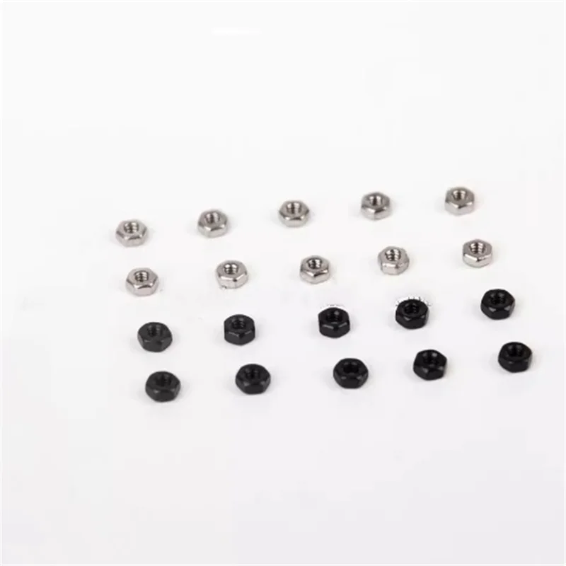 Four-wheel drive special accessories M2 unrepaired steel nut black and white 2 colors 10 installation only 2 yuan