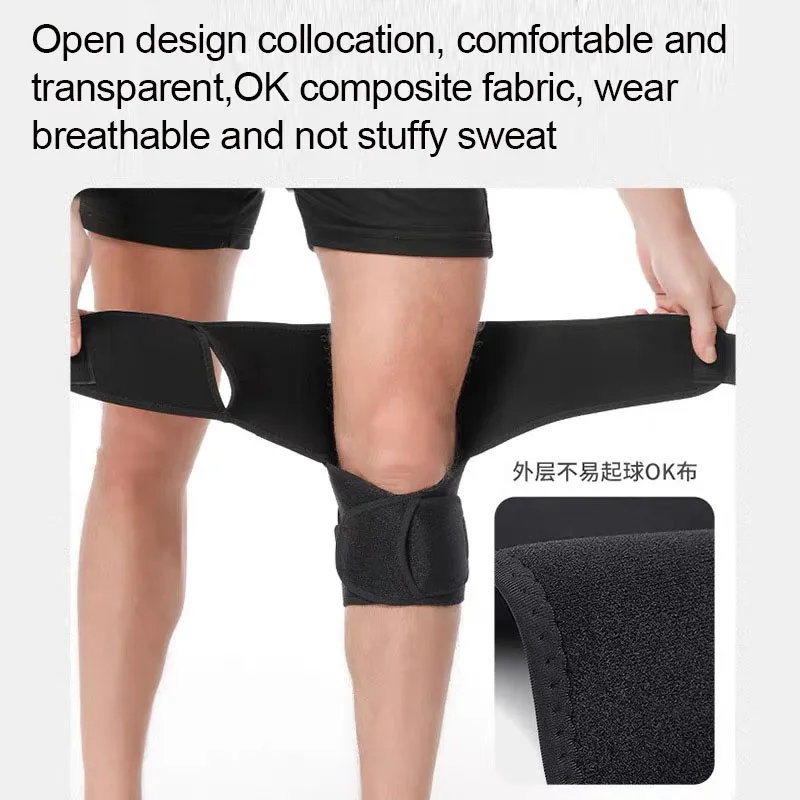 Knee Protection Booster Power Support Knee Pads Powerful Rebound Spring Force Sports Reduces Soreness Cold Leg Protection