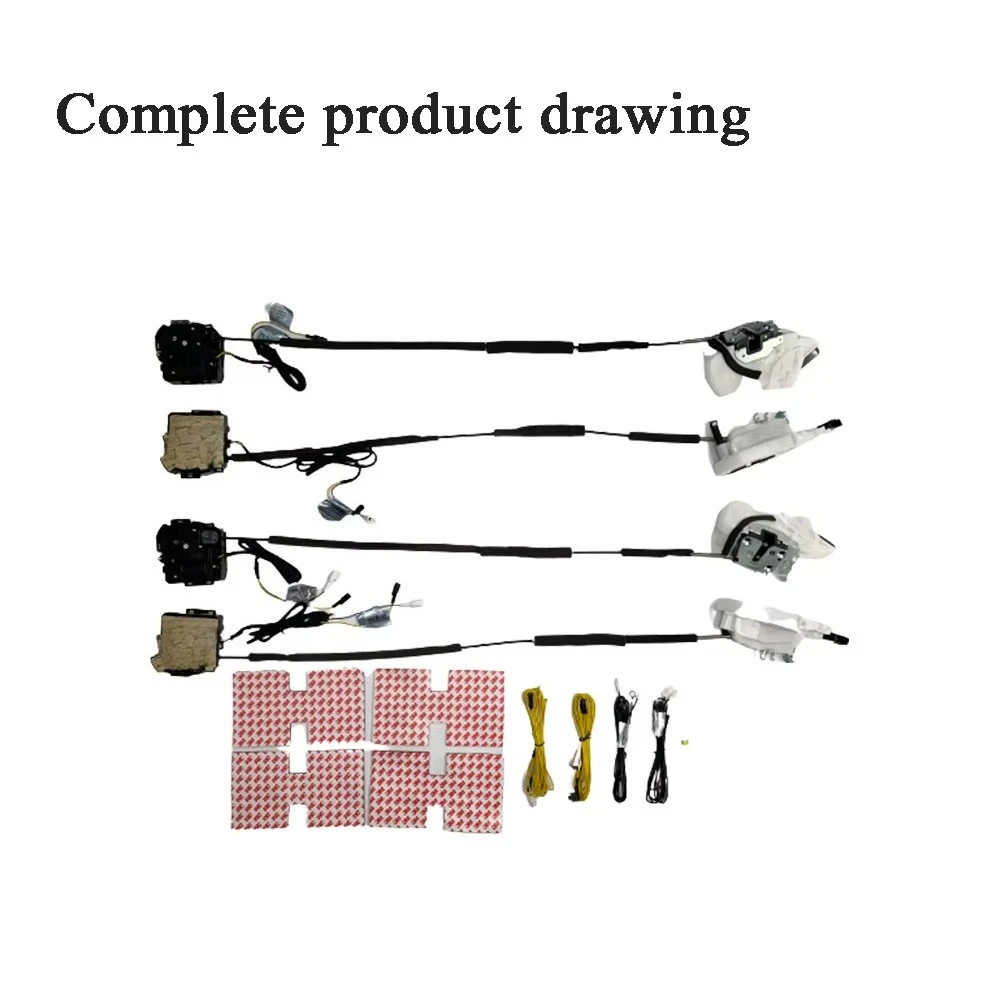 New Anti-pinch Soft Close Electric Suction Door Lock Auto Modification Parts Fit Infiniti Q50L Q70 Q70L QX50