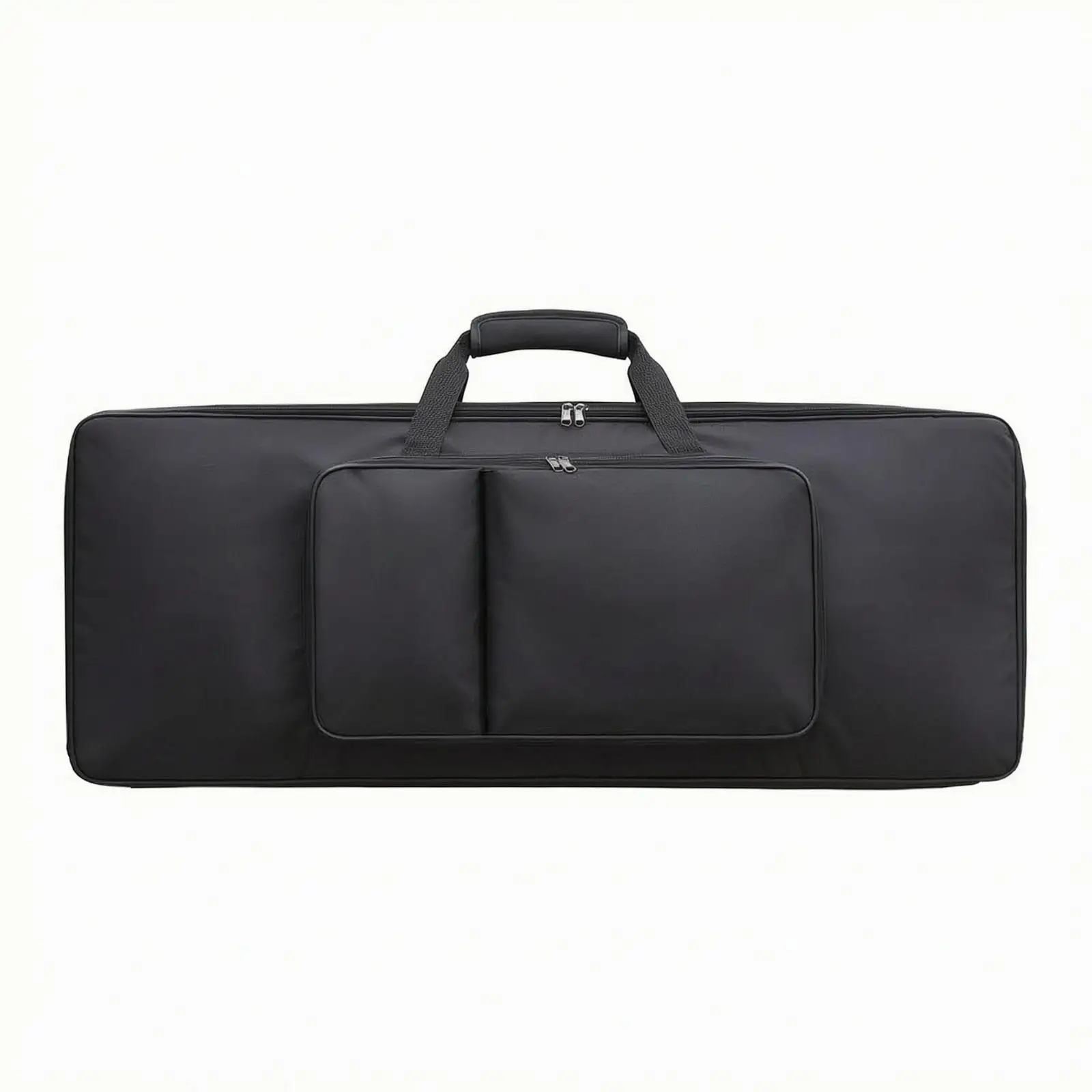 Protective Electronic Keyboard Cover Bag Water-resistant Oxford Material with Padded Interior for Secure Musical Instrument