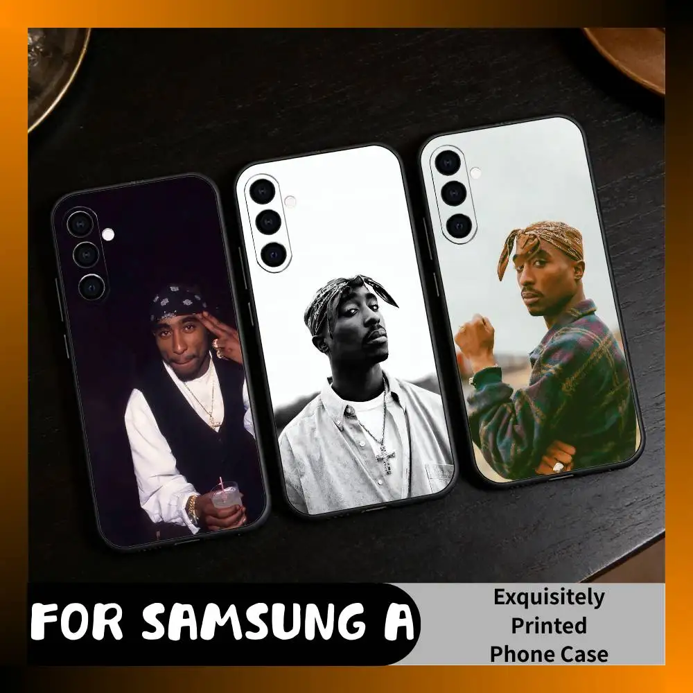 

The Don 2PAC Tupac-c S-Shakur Phone Case For Samsung Galaxy A73,A72,A71,A70,A52,A51 Others Soft Black Cover