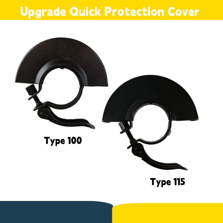 

Upgrade Quick Protective Cover 100 Type 115 Type Angle Grinder Quick-Release Guard Cover Dust Cover Angle Grinder Accessories