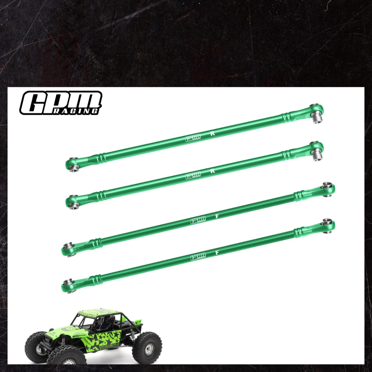 Vanquish Products 1/10 H10 Optic Kit For 7075 Alloy Upper Link Bar Set