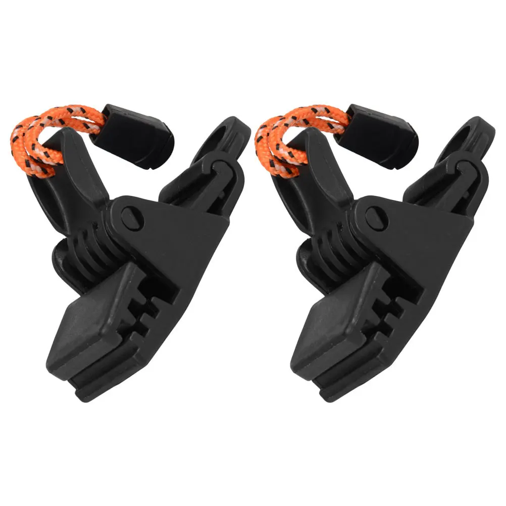 

2pcs Windproof Tent Clips Heavy Duty Clamps For Camping Hiking Outdoor Tarp Fasteners Awning Canopy Fixers Climbing Accessories