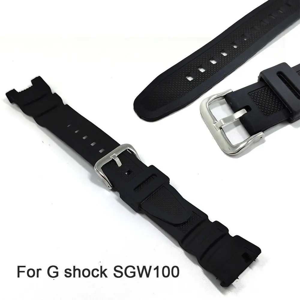 For C-asio G shock SGW100 Silicone Replacement Watch Band Fashion Watch WristBand Soft Comfortable Watchband Watch Accessories