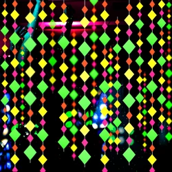 Neon Fluorescent Party Supplies Neon Streamers Glow in The Dark Banner Paper Garland Decorations Home Birthday Blacklight Party