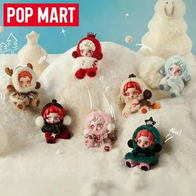 

POP MART Skullpanda Winter Symphony Series Blind Box Cute Anime Action Figure Toys Dolls Mystery Box Guess Bag Desktop Ornaments