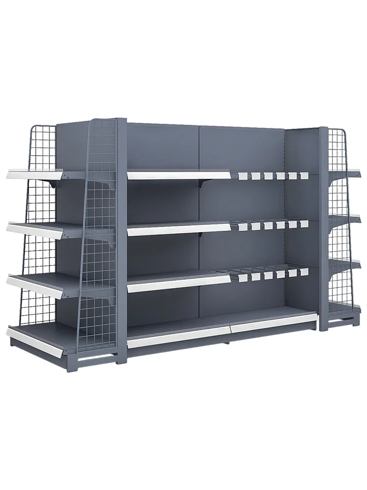 Supermarket shelves, supermarkets, convenience stores, double-sided display cabinets, multi-layer shelve