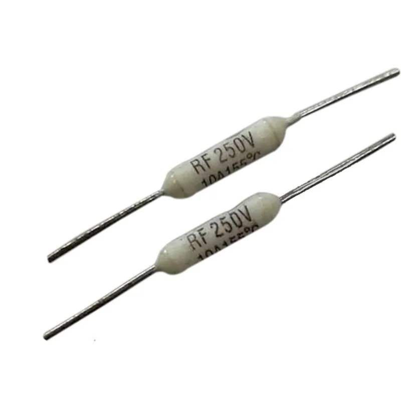 10 Pcs Electric Cooker Thermal Cutoff Rf130 Degrees Rf155 Degrees 10A Ceramic Fuse Fuse