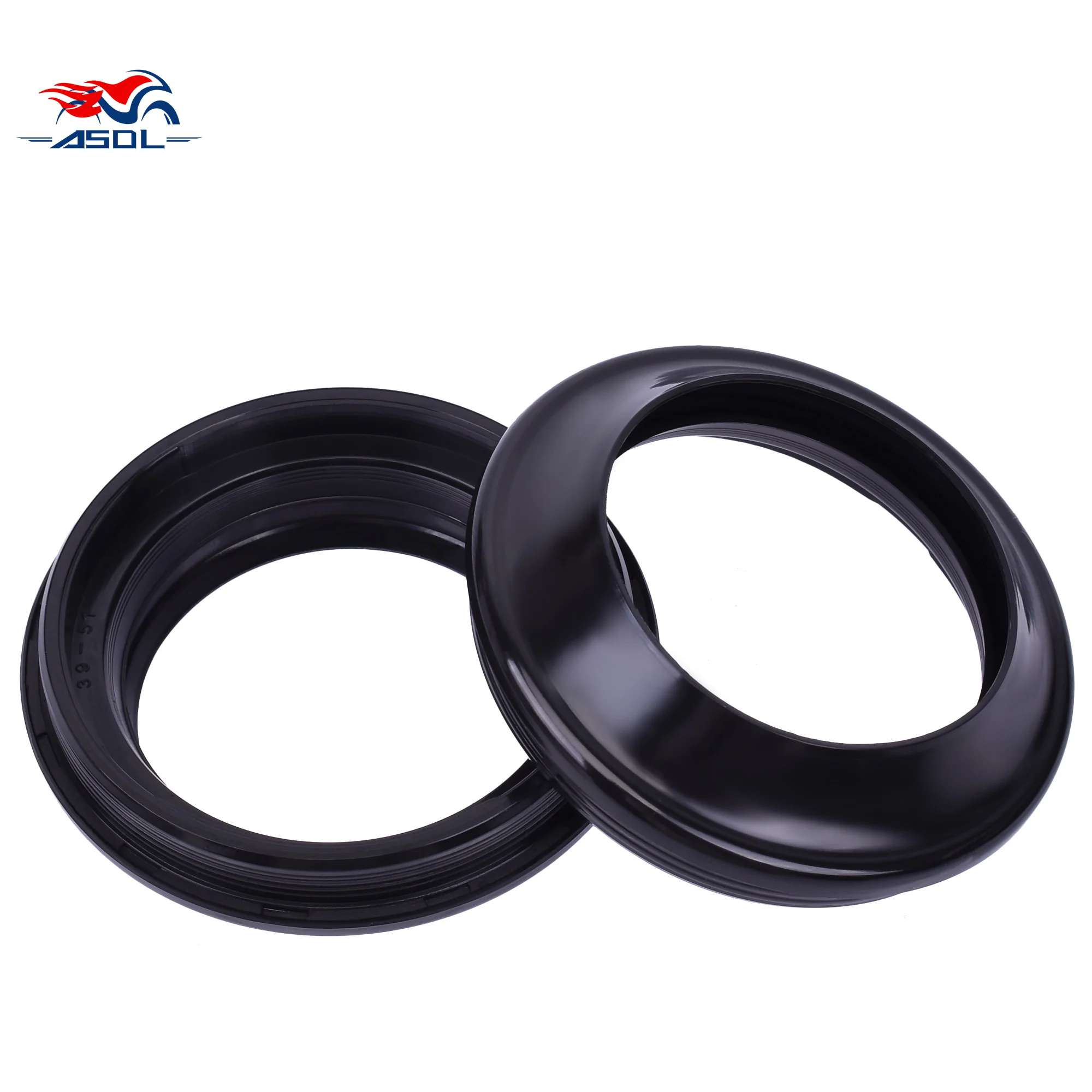 39x51x8 39*51*8 125cc Front Shock Fork Damper Oil Seal Spring 39 51 Dust Cover Lip For SHERCO 125 ST FACTORY TRIAL 2016 39 TECH