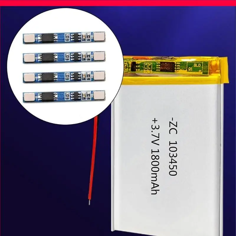 96GD Portable 1S 3.7V 18650 Battery Management For 18650 Lithiums Battery Charging Module DIY Battery Pack Protections