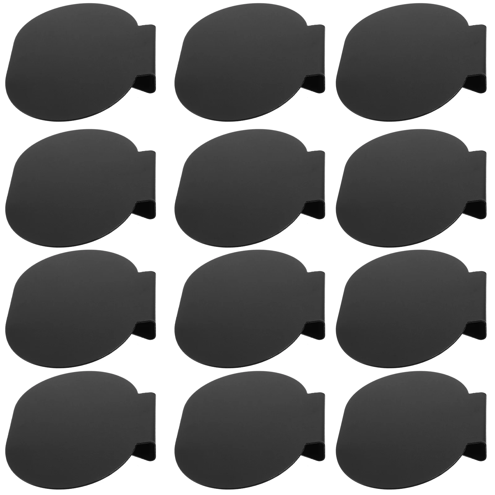 

12pcs Rewritable Label Clips Basket Tags Pantry Organization Supermarket Display Bin Labels Storage Box Holders