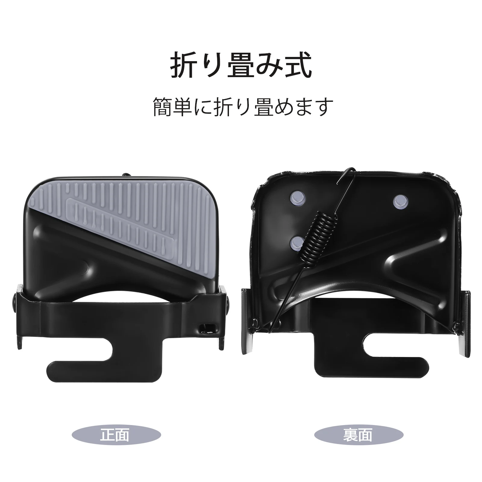 

AntiSlip Footrest Pedals for Mountain Bike Cycling Sturdy Iron Material Long Life Wide Area Easy Install Gifts Bike Accessories
